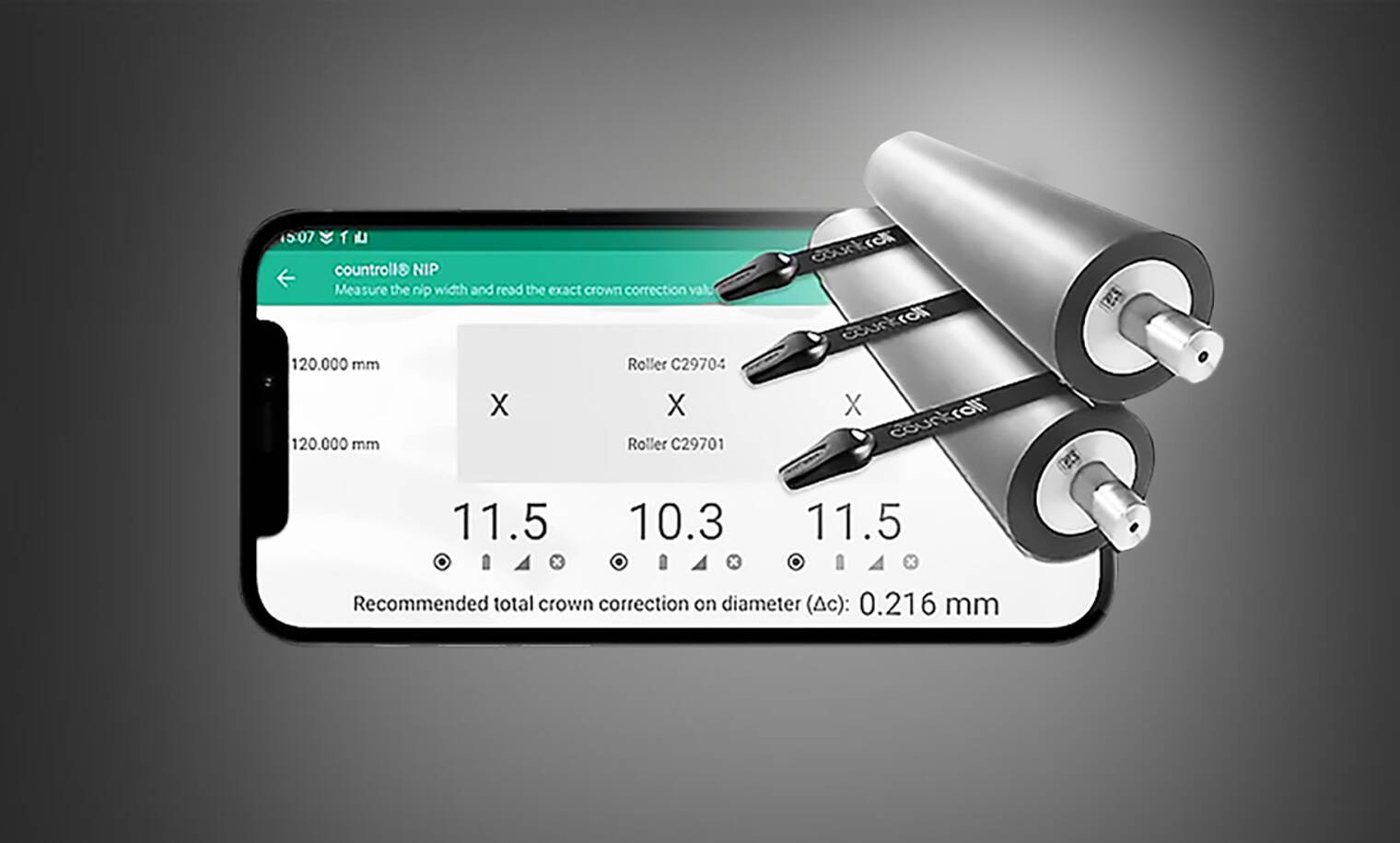 La précision compte : Pourquoi la mesure du NIP est essentielle pour la performance des rouleaux