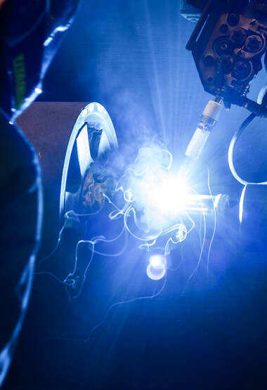 Plasma Transferred Arc welding